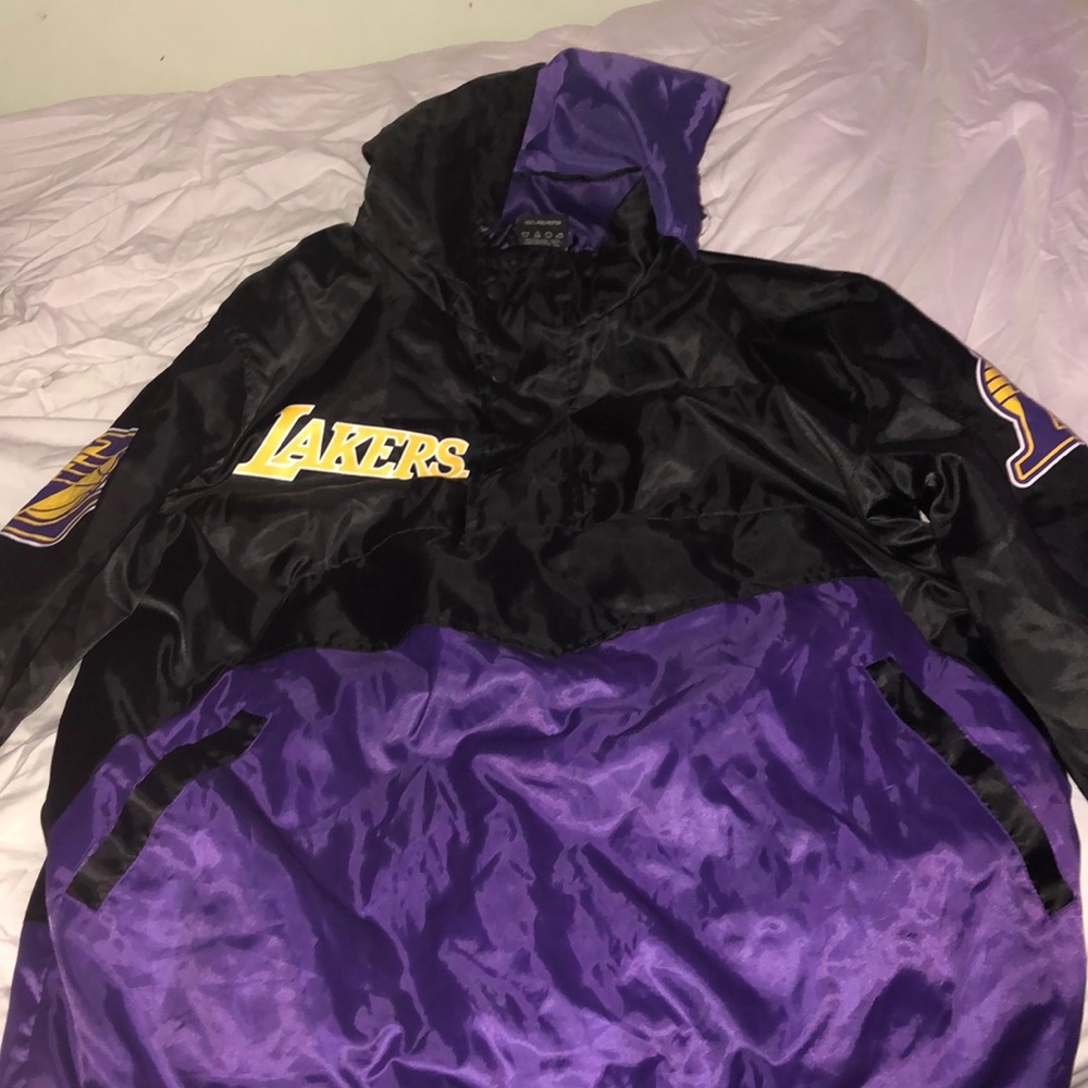 90’s style Lakers Windbreaker
